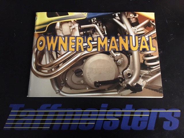 199070- Husaberg OWNERS Manual Models 1999